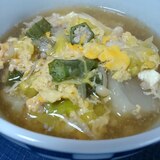 カブの卵スープ　中華味のほっこりスープです。